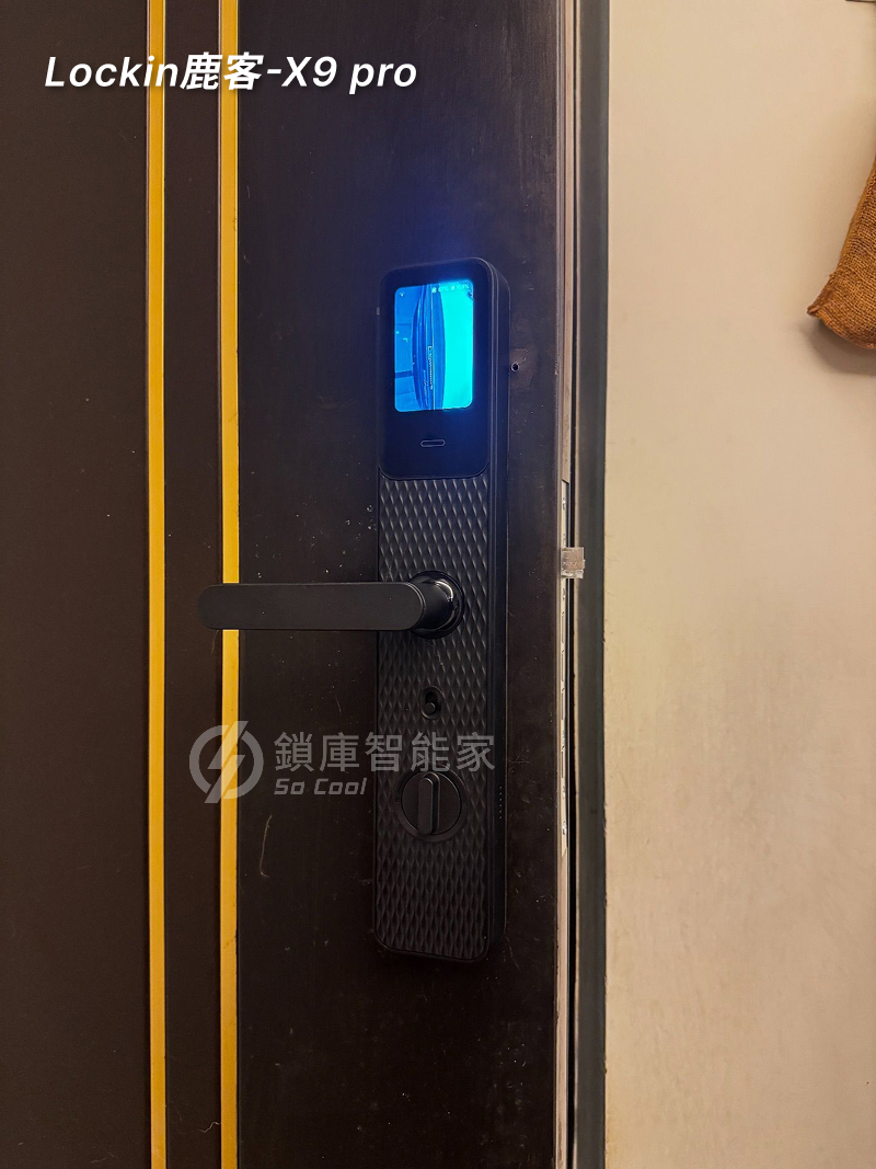 X09 Lockin鹿客 指紋把手貓眼電子鎖 - X9 Pro (門市體驗享限定優惠) - 鎖庫智能家